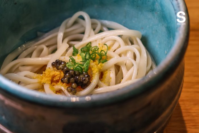 Himi Udon, Karasumi Roe, Ossetra Caviar