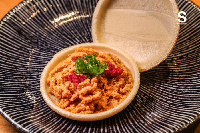 Ankimo Monkfish Liver, Monaka Wafer